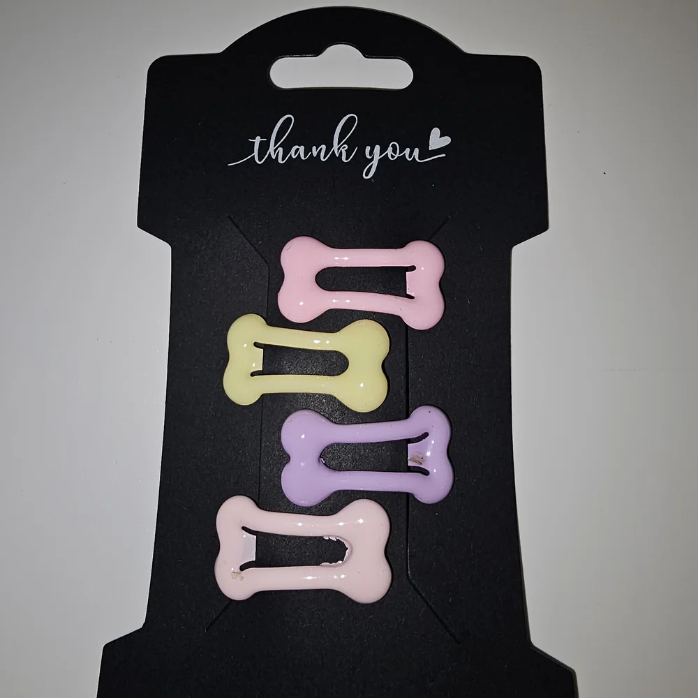 Colorful Kids Hair Clip Set Of Four - Select Style